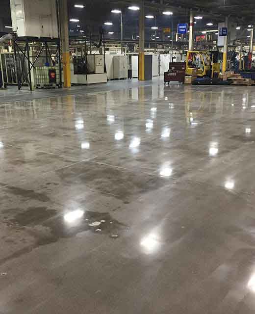 WAREHOUSE FLOOR RESTORATION
